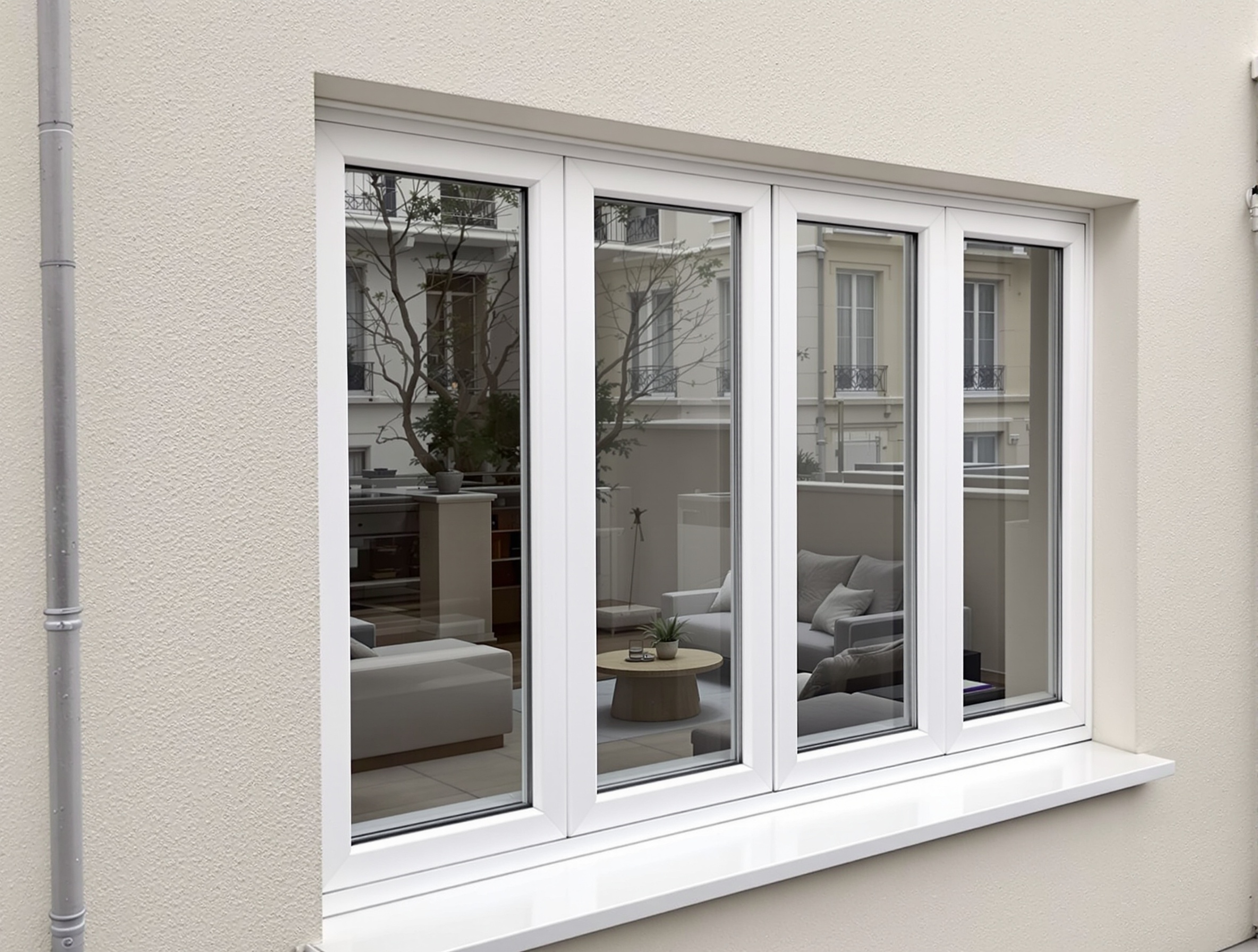 Installation de fenêtres PVC sur mesure à Paris 12ème